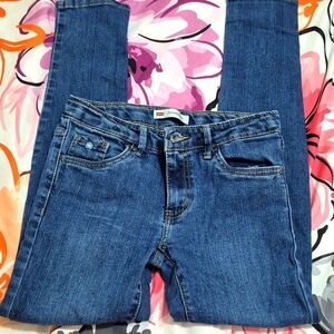 Girl's Denim Levi's 710 Super Skinny Jeans Size 10 Regular